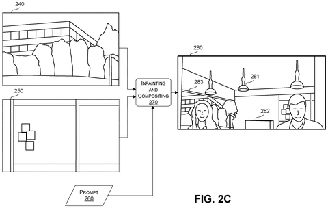 Inpainting and compositing video feeds, drawing sheet 4 from US 2026/0278869 A1