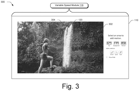 Selecting an area for motion., drawing sheet 3 from US 2026/0278907 A1