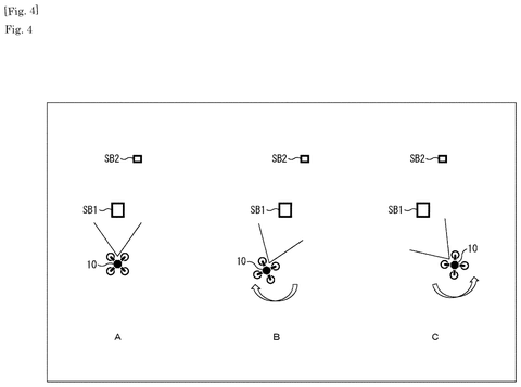 Drone adjusting camera angle, drawing sheet 4 from US 2026/0278921 A1