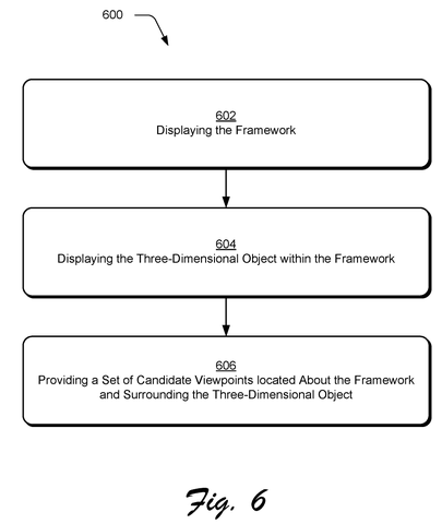 Steps for displaying 3D object, drawing sheet 6 from US 2026/0278938 A1