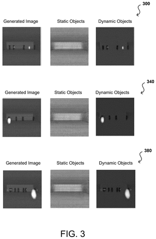 Generated images of simulated objects., drawing sheet 3 from US 2026/0278952 A1