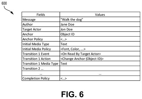 Augmented reality message data fields., drawing sheet 7 from US 2026/0278957 A1