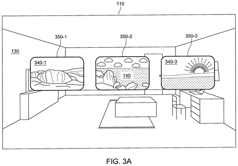 Multiple augmented reality content windows., drawing sheet 3 from US 2026/0278958 A1