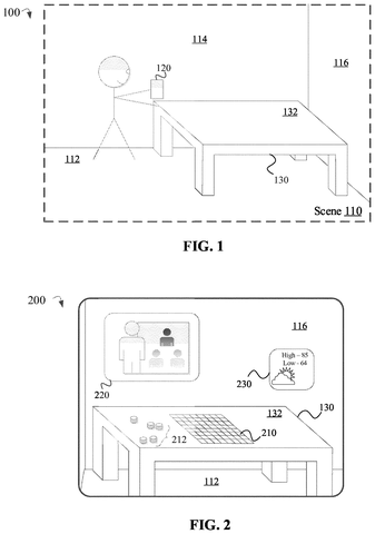 Person interacting with mixed reality., drawing sheet 1 from US 2026/0278963 A1