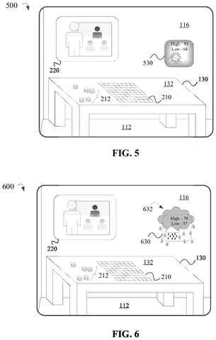 Mixed-reality view with weather and video., drawing sheet 3 from US 2026/0278963 A1