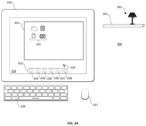 Computer screen with icons., drawing sheet 3 from US 2026/0278965 A1