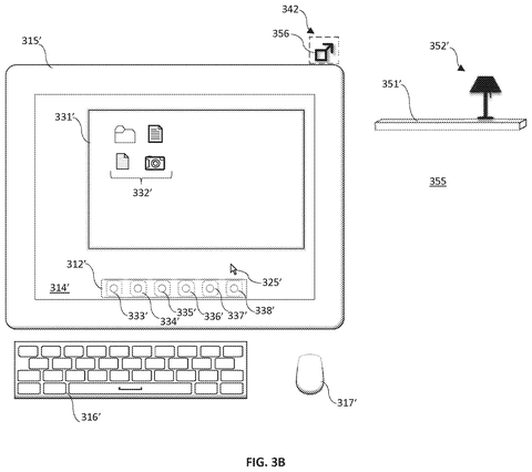 Computer screen with camera., drawing sheet 4 from US 2026/0278965 A1