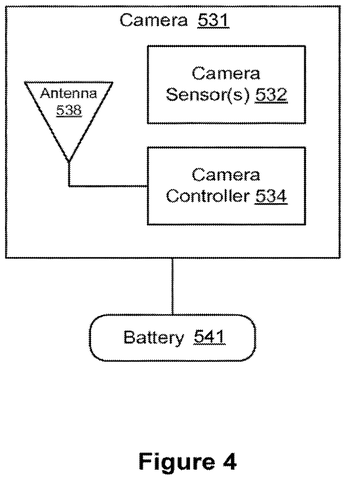 Camera system components diagram, drawing sheet 8 from US 2026/0278966 A1
