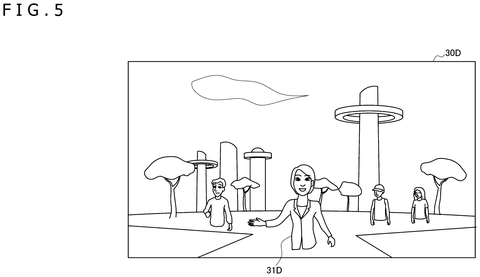 Avatars in a futuristic virtual world., drawing sheet 5 from US 2026/0278971 A1