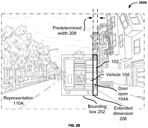 Bounding box on open truck door., drawing sheet 4 from US 2026/0279009 A1