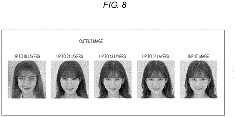 Output images from different network layers., drawing sheet 8 from US 2026/0279014 A1