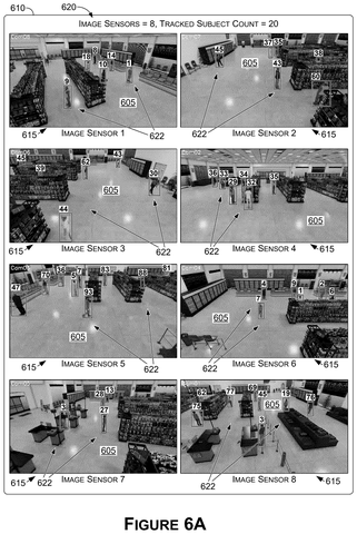 Multiple camera views tracking subjects., drawing sheet 7 from US 2026/0279058 A1