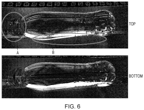 Top and bottom bottle images., drawing sheet 6 from US 2026/0279076 A1