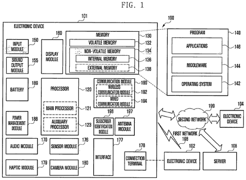Electronic device system components., drawing sheet 1 from US 2026/0279310 A1