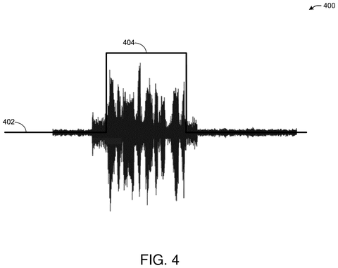 Speech signal with detected segment., drawing sheet 4 from US 2026/0279354 A1