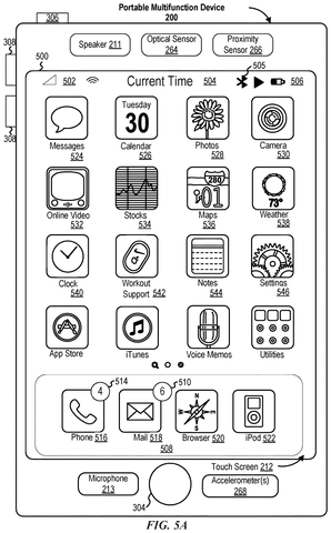 Portable multifunction device home screen., drawing sheet 6 from US 2026/0279355 A1