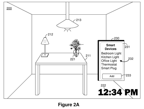 Smart device display with device list., drawing sheet 2 from US 2026/0279358 A1