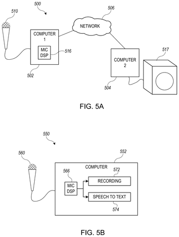 Microphone and computer setups., drawing sheet 5 from US 2026/0279375 A1