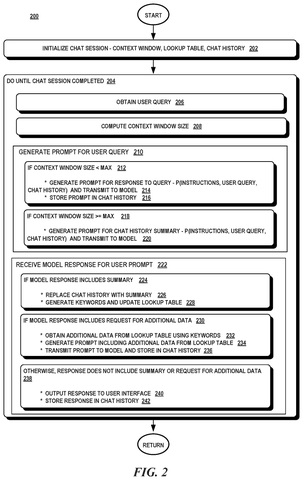 Flowchart for chat session management, drawing sheet 3 from US 2026/0281066 A1