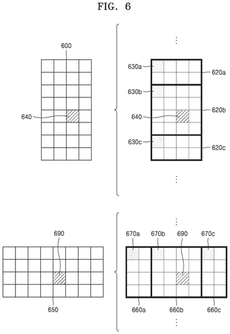 Video block partitioning examples., drawing sheet 6 from US 2026/0281330 A1