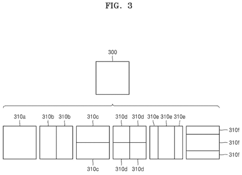 Video block partitioning examples, drawing sheet 3 from US 2026/0281399 A1