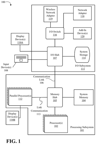 Computer system with processing and input/output., drawing sheet 1 from US 2026/0281652 A1