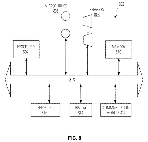 Computer system with audio components., drawing sheet 8 from US 2026/0281654 A1