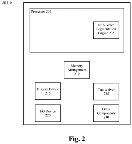 Phone's internal components, drawing sheet 2 from US 2026/0281809 A1