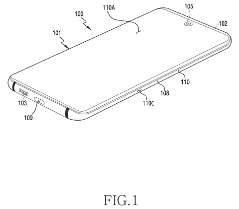 Front view of a phone., drawing sheet 1 from US 2026/0282235 A1
