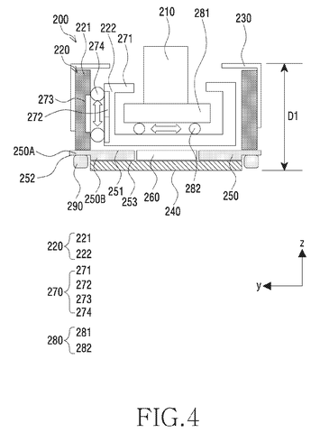 Cross-section of a camera module., drawing sheet 4 from US 2026/0282235 A1