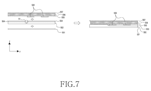 Display panel assembly., drawing sheet 7 from US 2026/0282235 A1