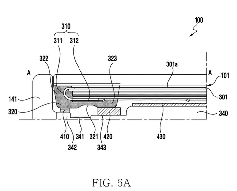Cross-section of phone bottom, drawing sheet 6 from US 2026/0282252 A1