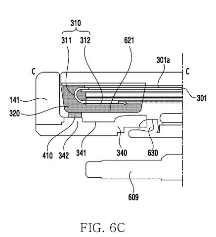 Cross-section of phone bottom, drawing sheet 8 from US 2026/0282252 A1