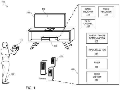 Gamer, console, display, servers., drawing sheet 1 from US 2026/0284531 A1