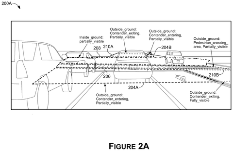 Self-driving car's intersection view., drawing sheet 2 from US 2026/0285315 A1