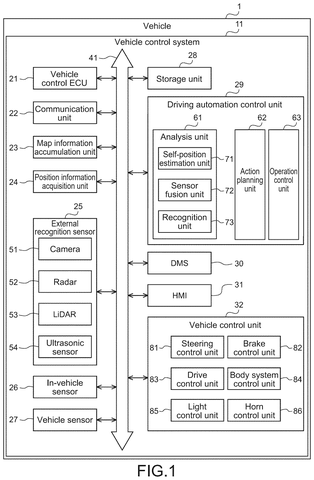Vehicle control system components., drawing sheet 1 from US 2026/0285347 A1