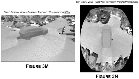 Third-person and top-down surface views, drawing sheet 8 from US 2026/0285348 A1