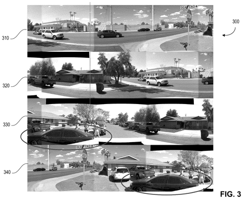 Street intersection camera views., drawing sheet 3 from US 2026/0285357 A1