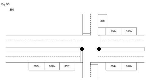 Road intersection with parking., drawing sheet 5 from US 2026/0287373 A1
