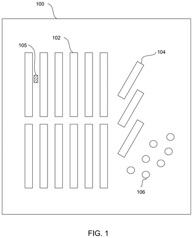 Indoor environment with obstacles, drawing sheet 1 from US 2026/0287706 A1