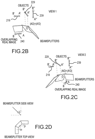 Beamsplitter angles and views., drawing sheet 3 from US 2026/0287803 A1