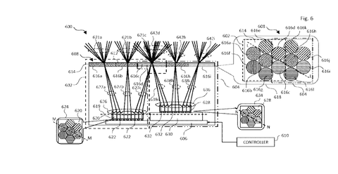 Light projector with varied patterns, drawing sheet 6 from US 2026/0287835 A1