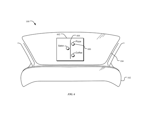 Device displaying nearby businesses., drawing sheet 6 from US 2026/0287888 A1