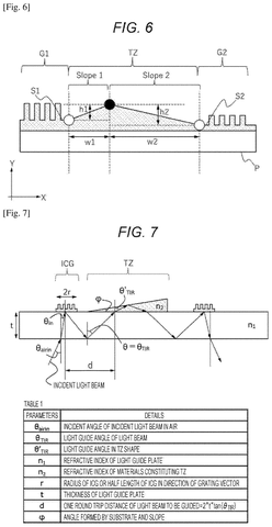 Various grating structure configurations., drawing sheet 5 from US 2026/0287893 A1