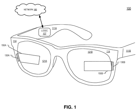 AR glasses with embedded logic., drawing sheet 1 from US 2026/0287906 A1