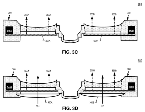 Glasses frame with embedded displays., drawing sheet 4 from US 2026/0287906 A1