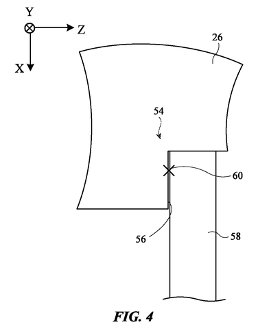 Frame with a movable part, drawing sheet 4 from US 2026/0287908 A1