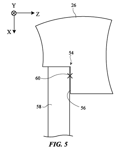 Frame with a movable part, drawing sheet 5 from US 2026/0287908 A1