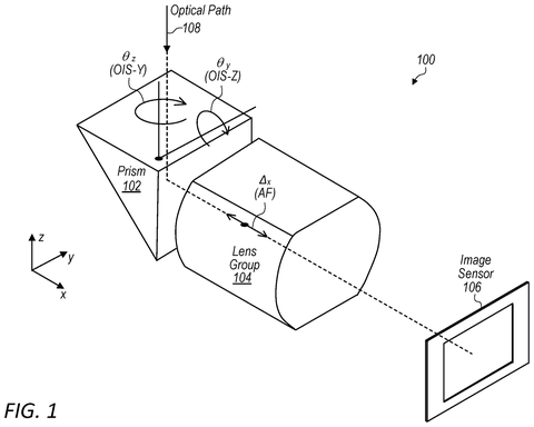 Prism-tilting camera system components., drawing sheet 1 from US 2026/0287917 A1