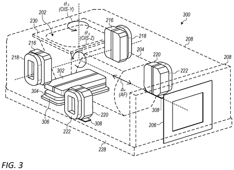 Exploded view of camera module., drawing sheet 3 from US 2026/0287917 A1